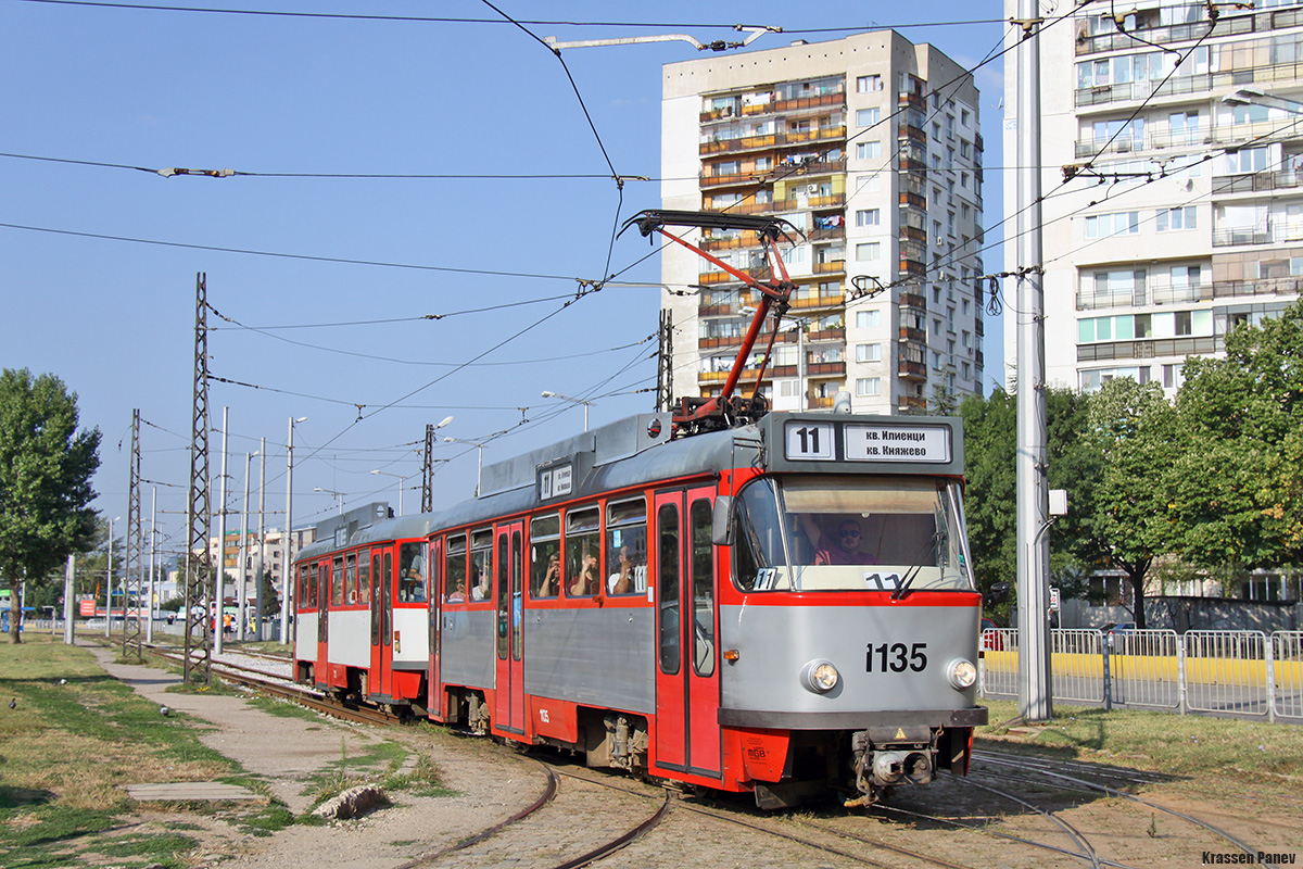 София, Tatra T4DC № 1135