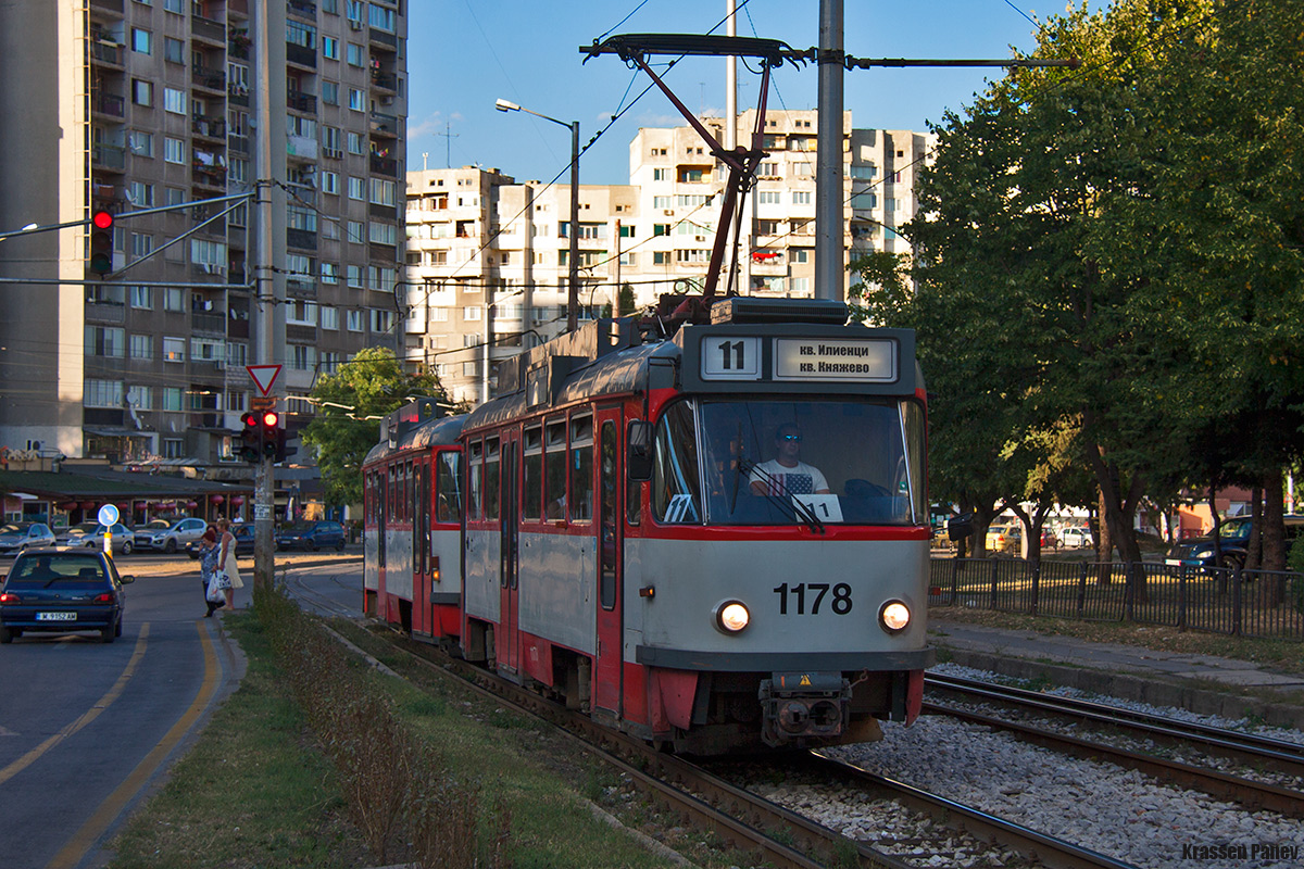 София, Tatra T4DC № 1178