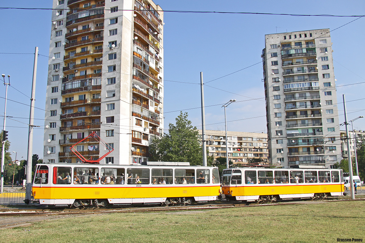 索菲亞, Tatra T6A2B # 2025; 索菲亞, Tatra T6A2B # 2026