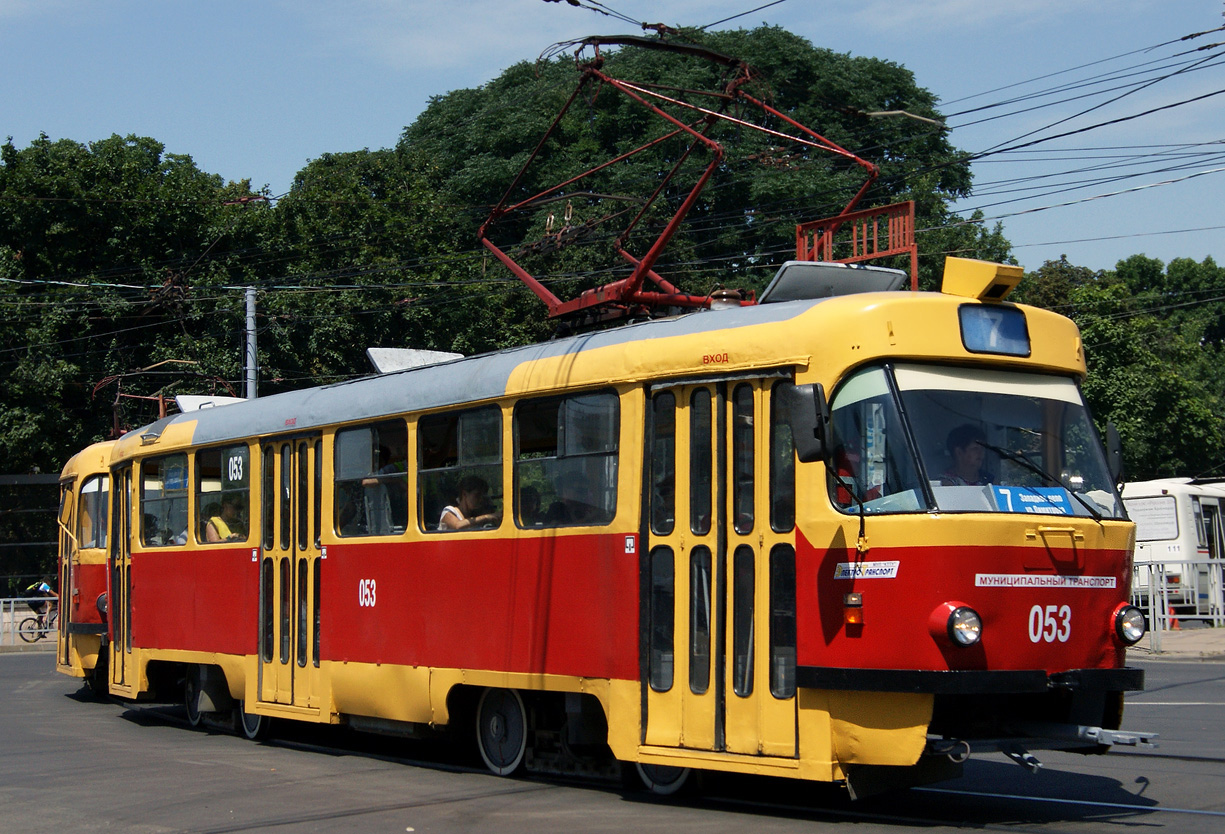 Краснодар, Tatra T3SU № 053