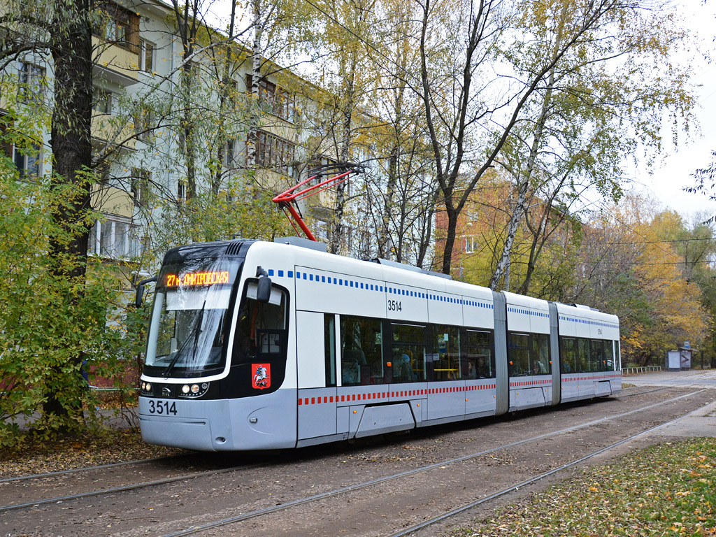 Москва, 71-414 (Pesa Fokstrot) № 3514