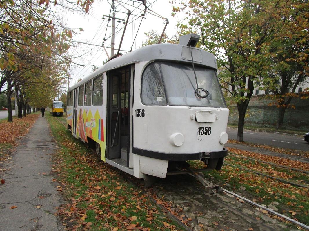Днепр, Tatra T3SU № 1358