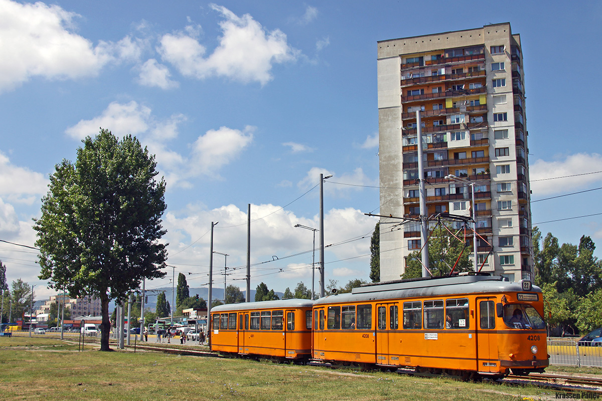 София, Duewag T4 № 4208
