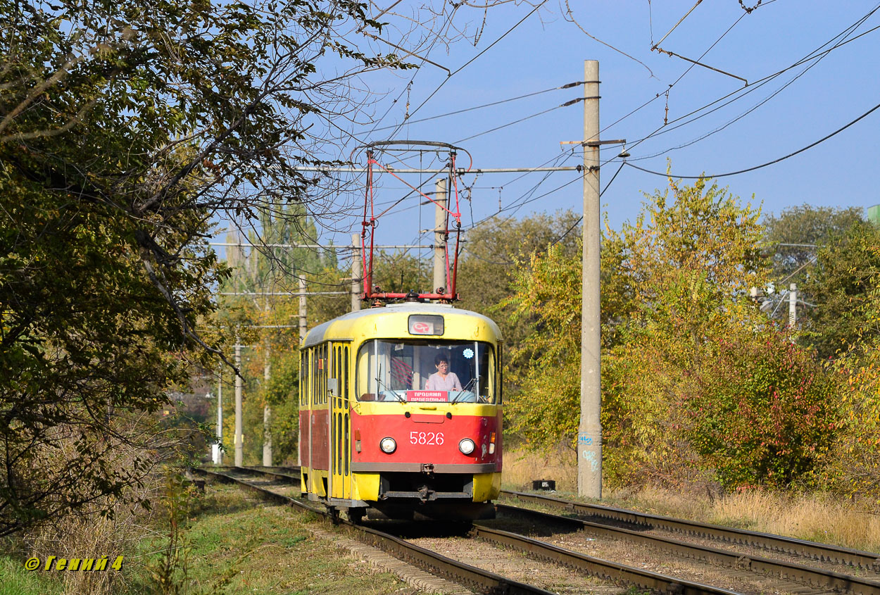 Волгоград, Tatra T3SU № 5826