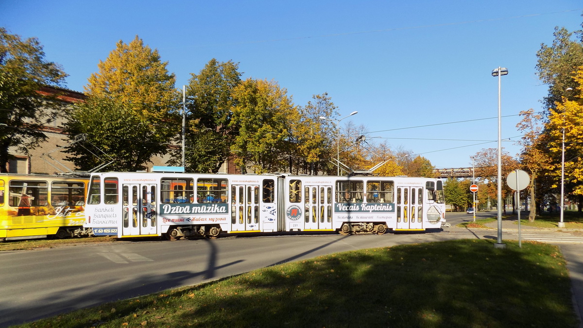 Лиепая, Tatra KT4SU № 231