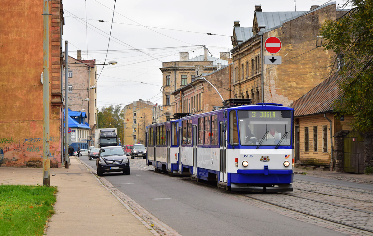 Рига, Tatra T3MR (T6B5-R) № 35196