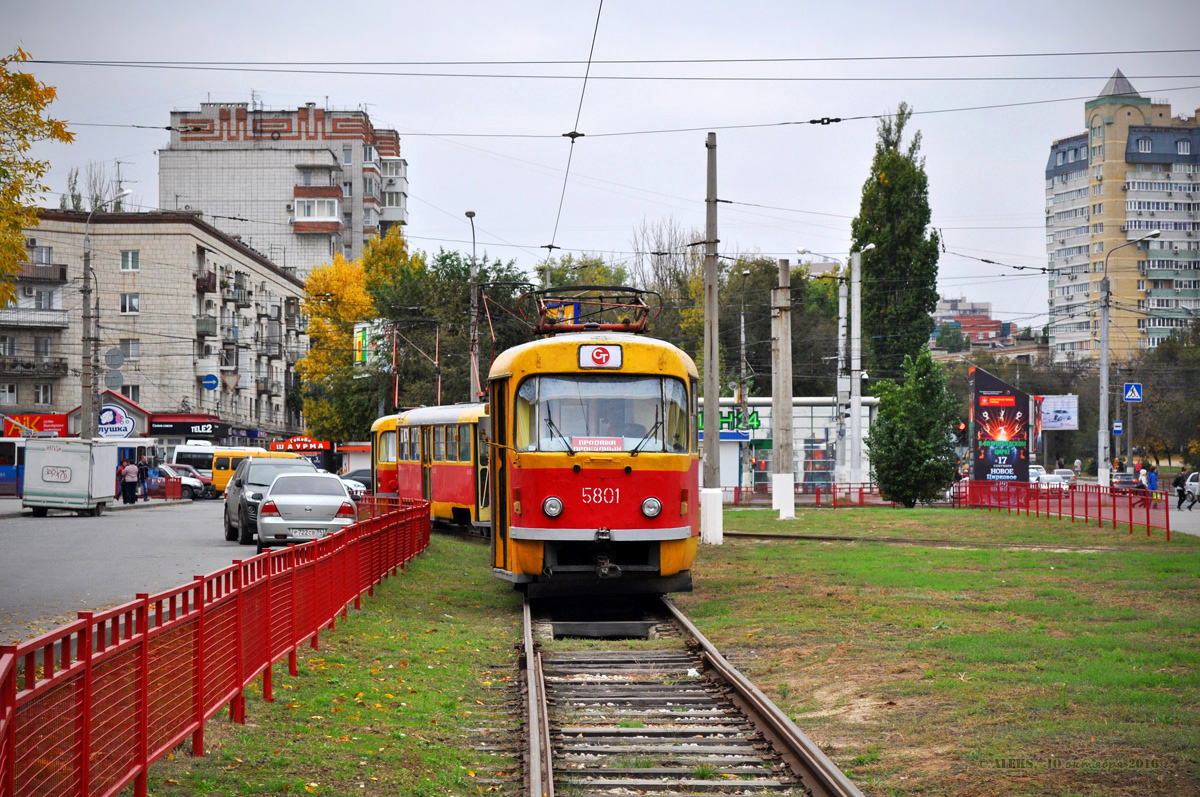 Волгоград, Tatra T3SU № 5801