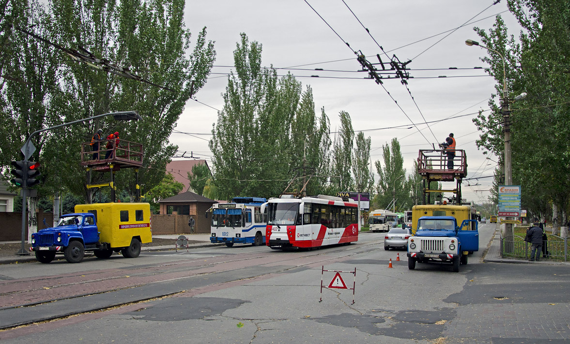 Мариуполь, 71-153 (ЛМ-2008) № 402; Мариуполь — Происшествия
