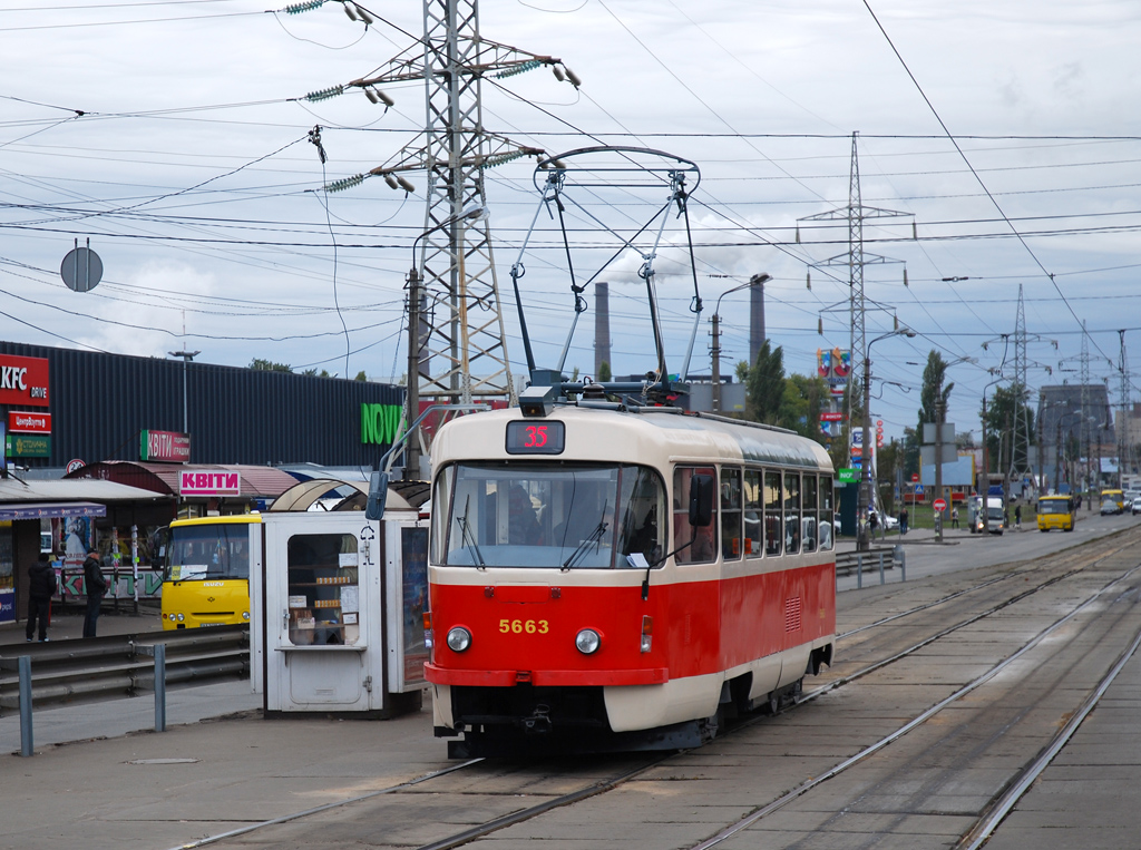 Киев, Tatra T3SUCS № 5663