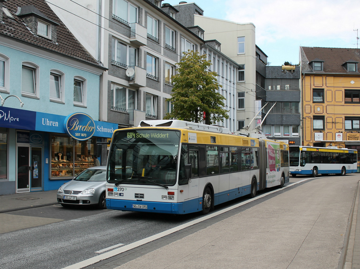 Золинген, Van Hool AG 300T № 270