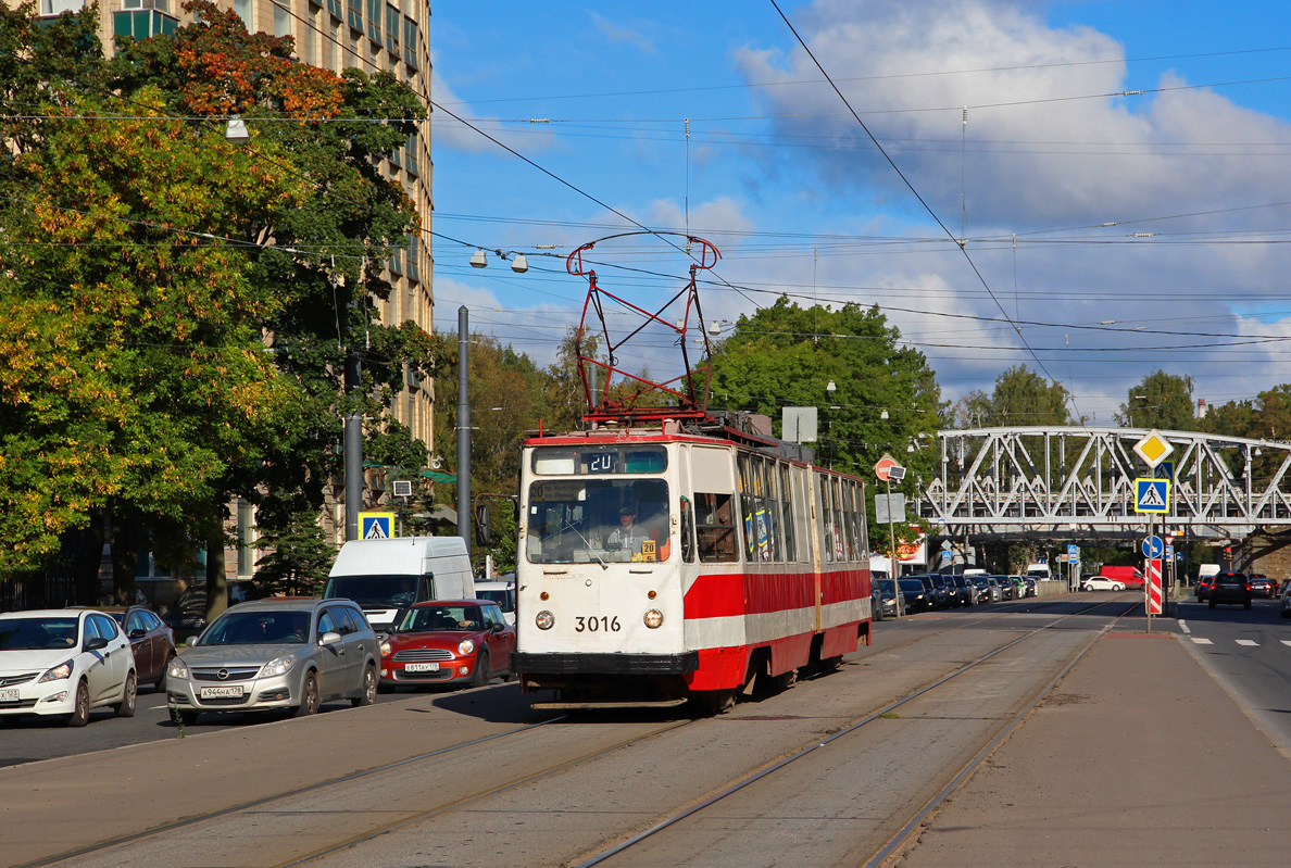 Санкт-Петербург, ЛВС-86К № 3016 Санкт-Петербург, ЛВС-86К № 3016