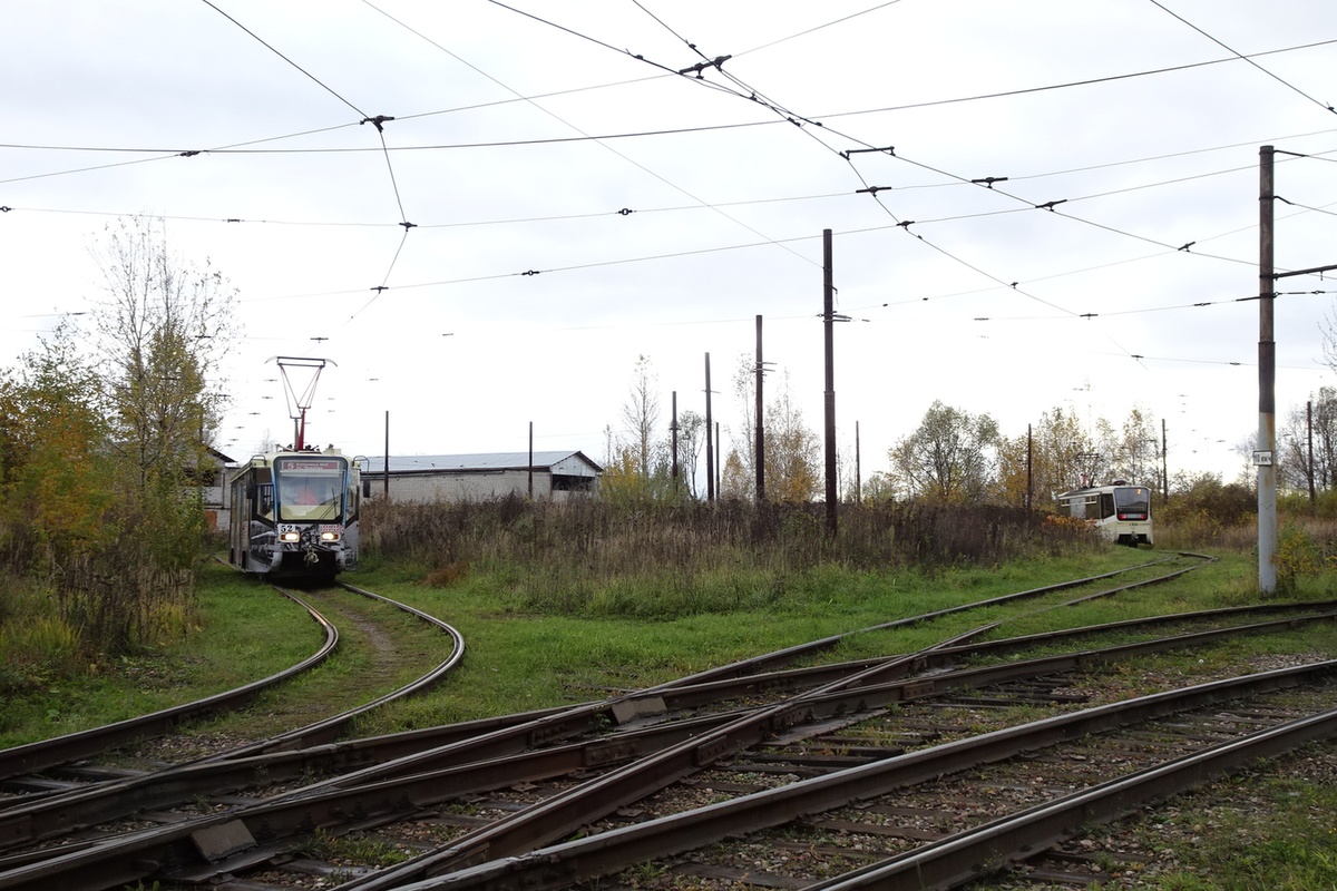 Ярославль — Конечные станции и разворотные кольца — трамвай