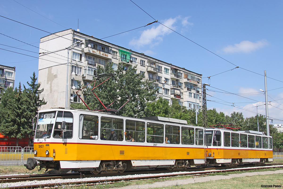 София, Tatra T6A2B № 2027