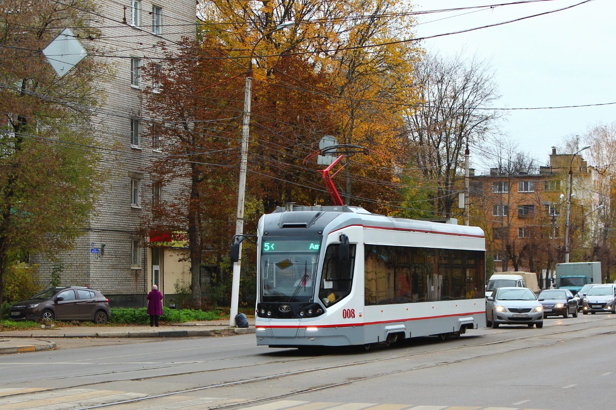 Tver, 71-911 “City Star” # 008; Tver — The last years of the Tver streetcar (2017 — 2018)