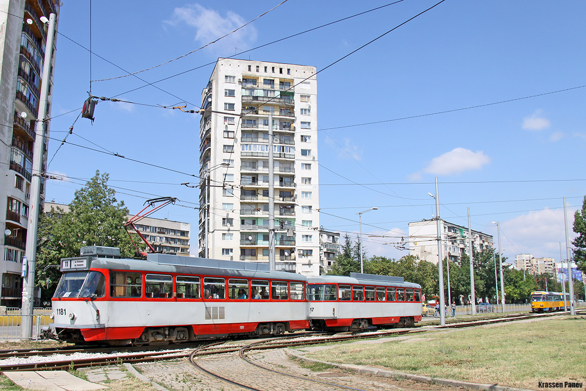София, Tatra T4DC № 1181