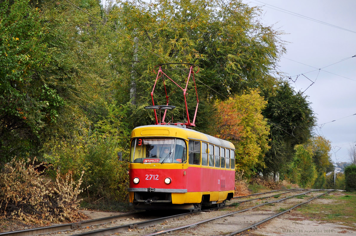 Volgograd, Tatra T3SU (2-door) Br. 2712