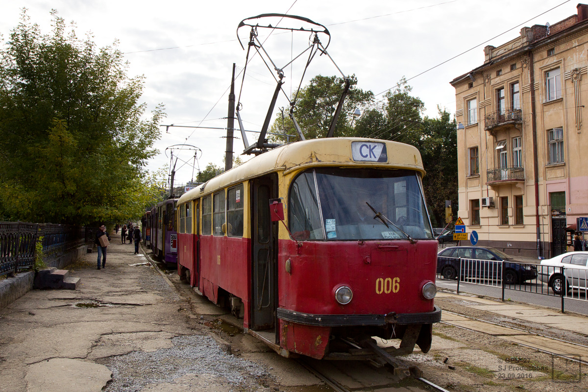Львов, Tatra T4SU № 006