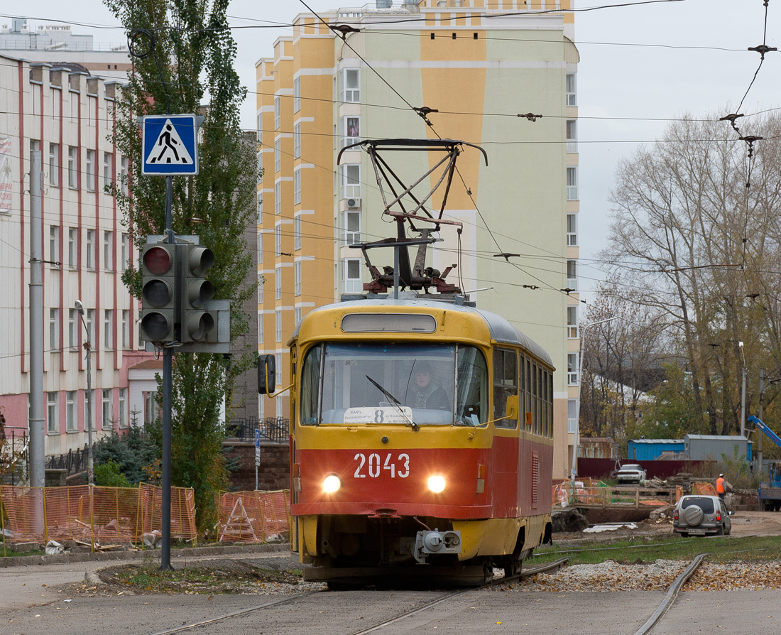 Уфа, Tatra T3D № 2043