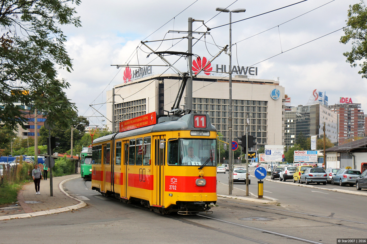 Белград, SWP/BBC Be 4/6 № 2702