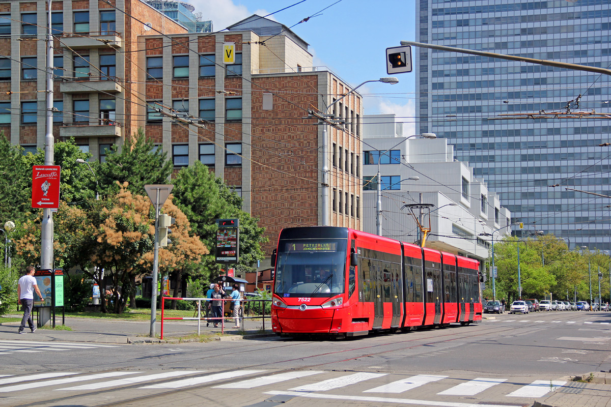 Братислава, Škoda 30T ForCity Plus № 7522