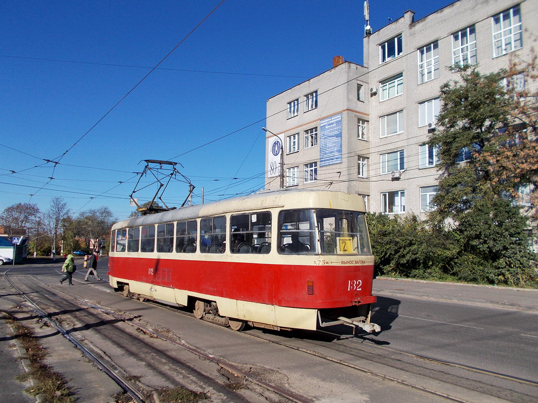 Курск, Tatra T3SU № 132