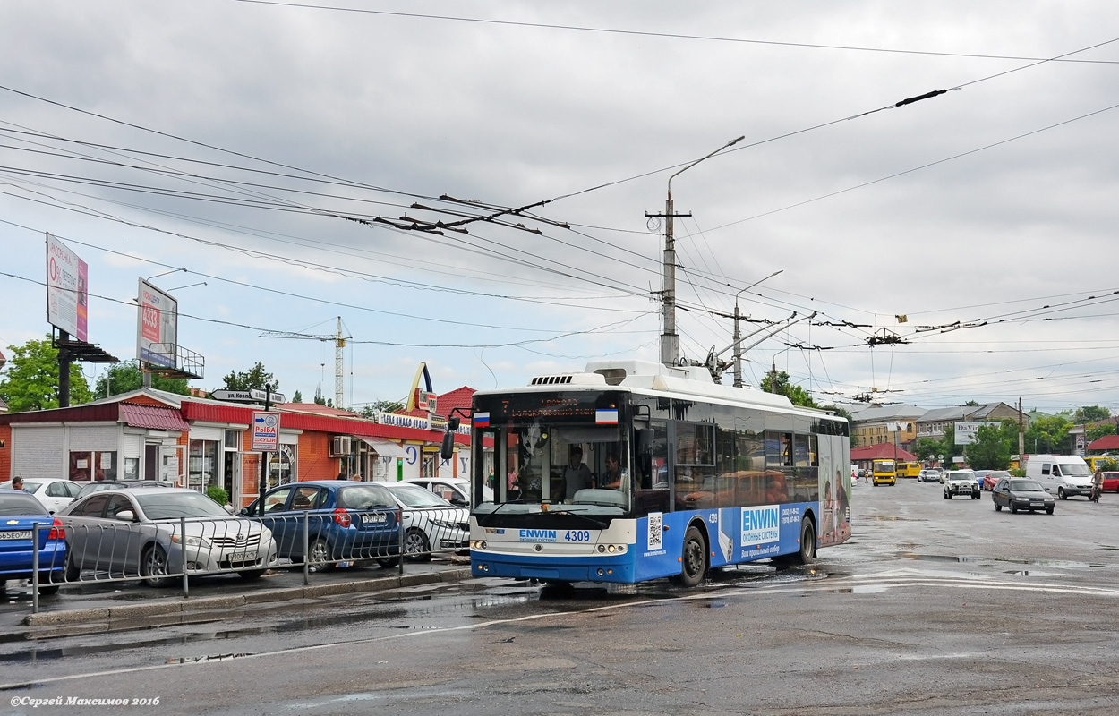 Крымский троллейбус, Богдан Т70110 № 4309