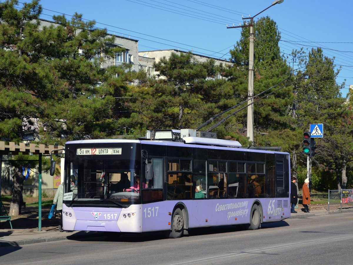 Севастополь, ЛАЗ E183A1 № 1517