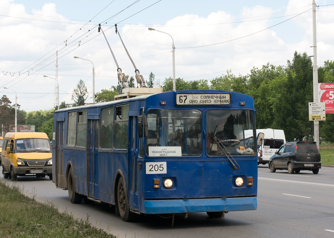 Омск, ЗиУ-682Г [Г00] № 205