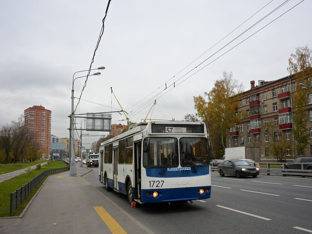 Москва, ЗиУ-682Г-016.02 (с широкой 1-й дверью) № 1727