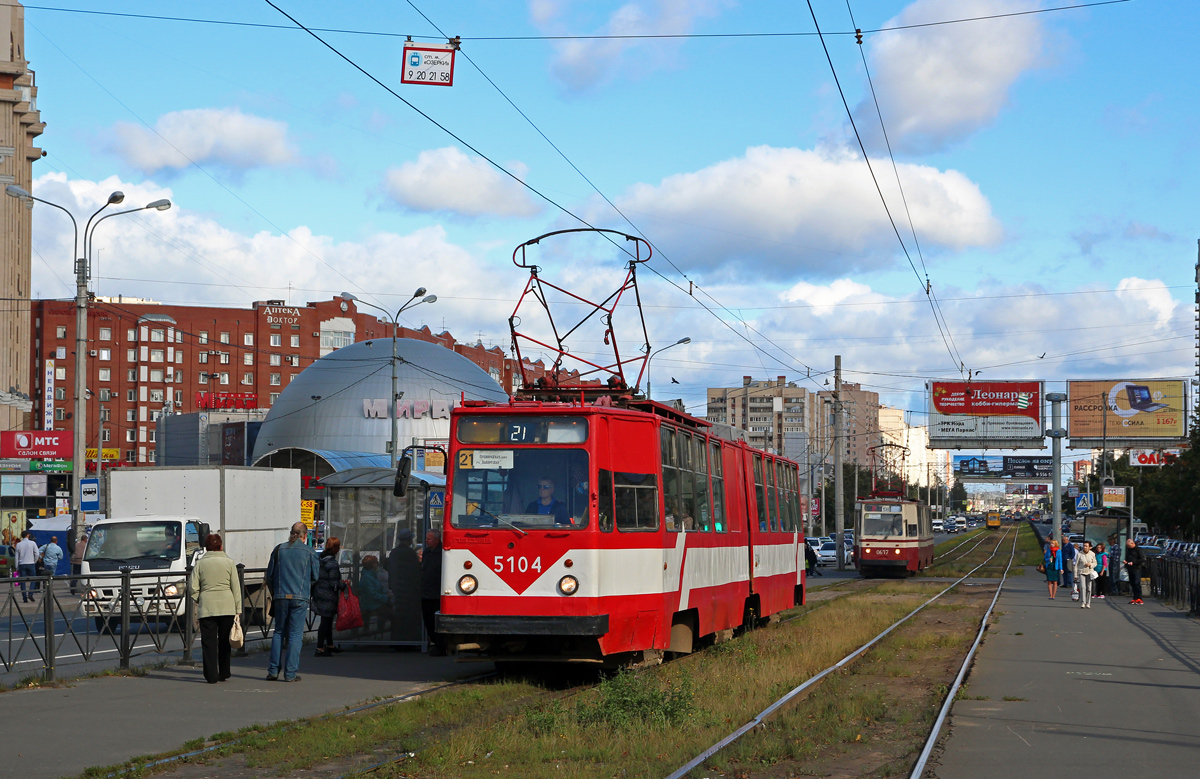 Saint-Petersburg, LVS-86K Br. 5104 Saint-Petersburg, LVS-86K Br. 5104