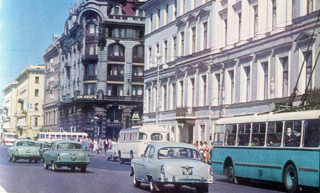 Sankt Peterburgas — Historical trolleybus photos