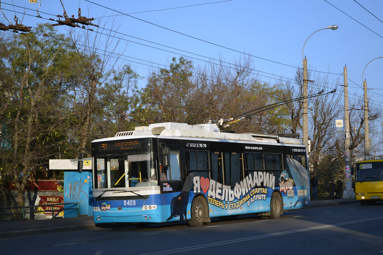 Крымский троллейбус, Богдан Т70115 № 8409