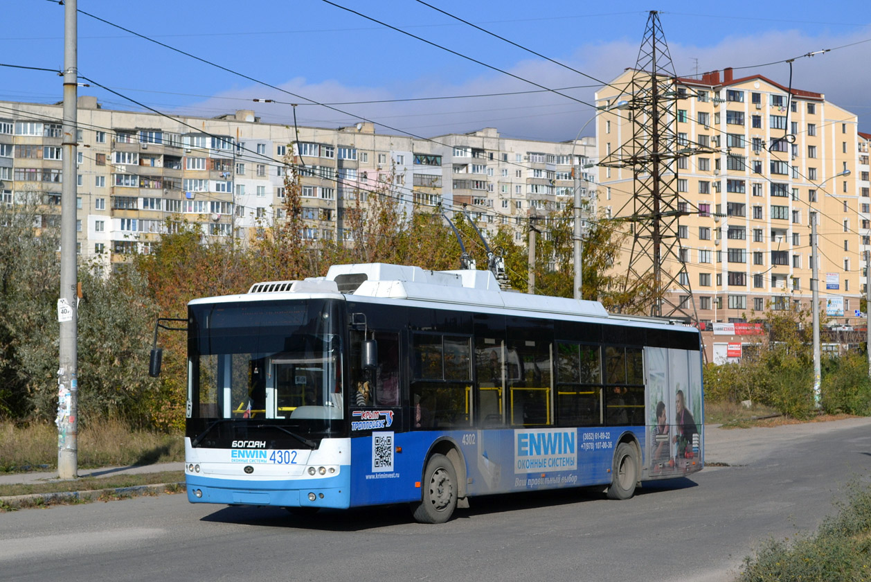 Крымский троллейбус, Богдан Т70110 № 4302