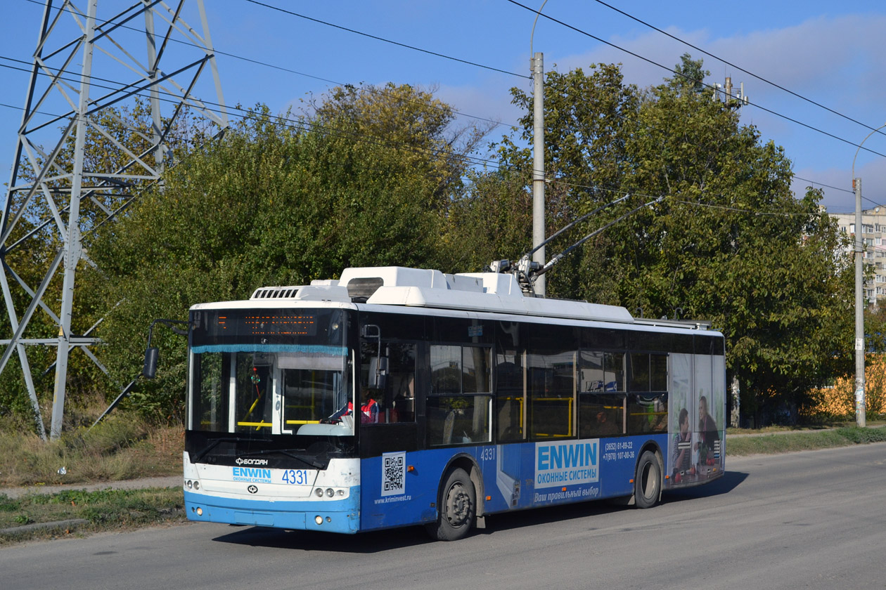 Troleibuzul din Crimeea, Bogdan T70110 Nr. 4331