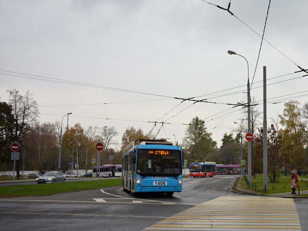 Москва, Тролза-5265.00 «Мегаполис» № 1406