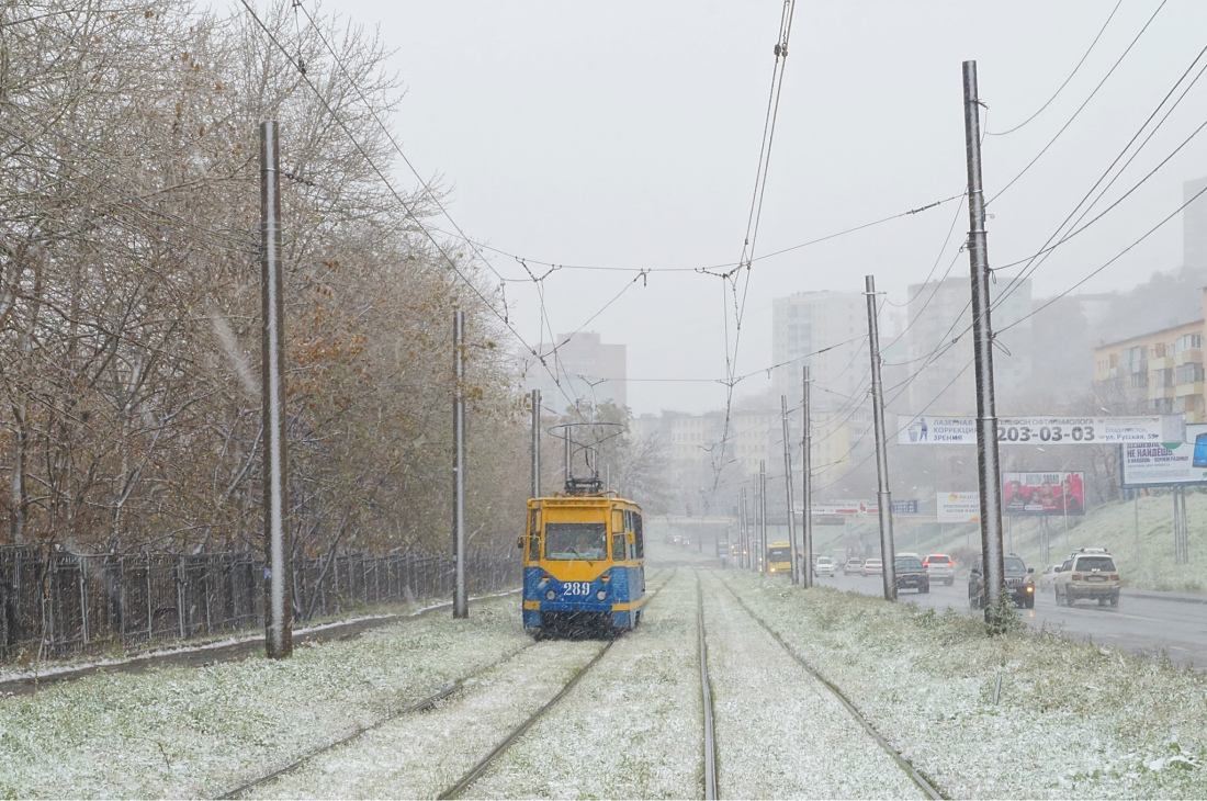 Vladivostok, 71-605A č. 289; Vladivostok — Snowfalls