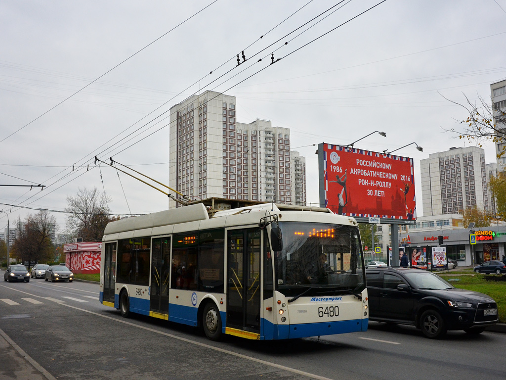 Москва, Тролза-5265.00 «Мегаполис» № 6480