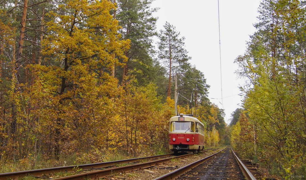 Киев, Tatra T3SU № 5990 Киев, Tatra T3SU № 5990