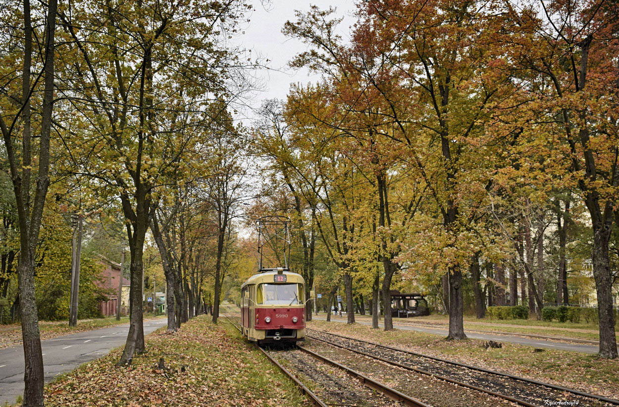Киев, Tatra T3SU № 5990 Киев, Tatra T3SU № 5990