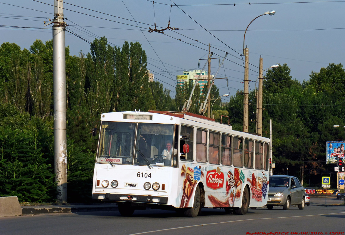 Troleibuzul din Crimeea, Škoda 14Tr89/6 Nr. 6104