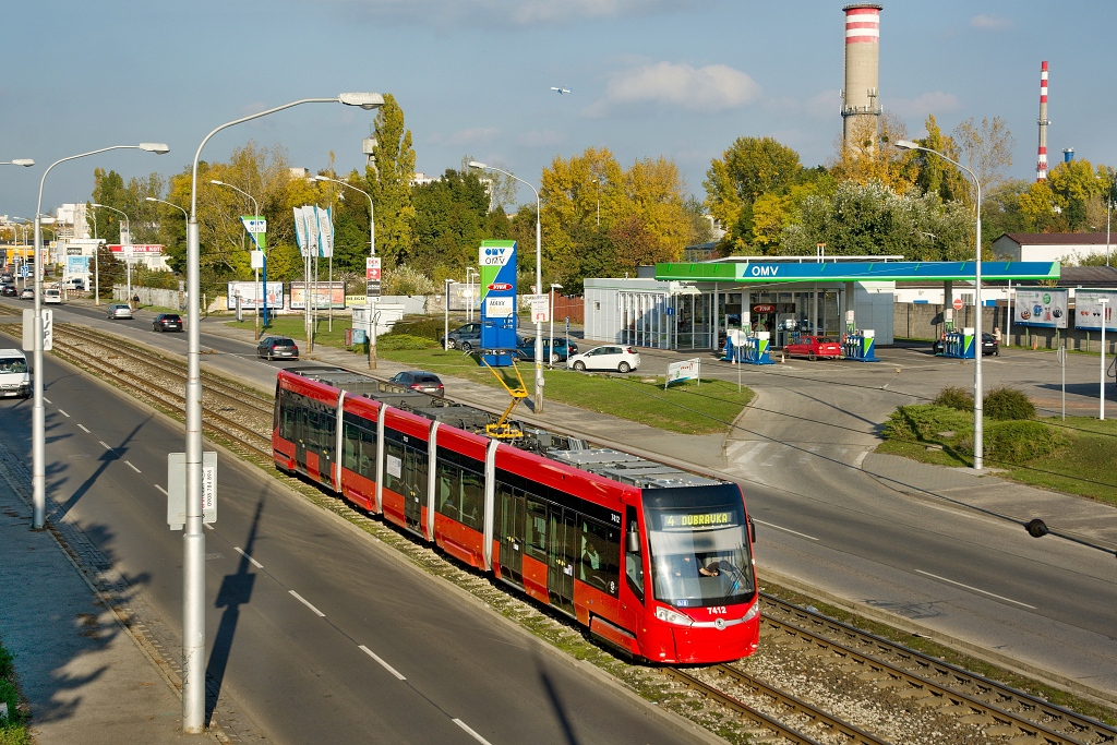 Братислава, Škoda 29T ForCity Plus № 7412