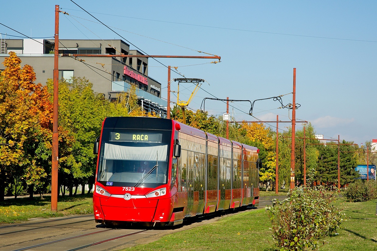 Братислава, Škoda 30T ForCity Plus № 7523