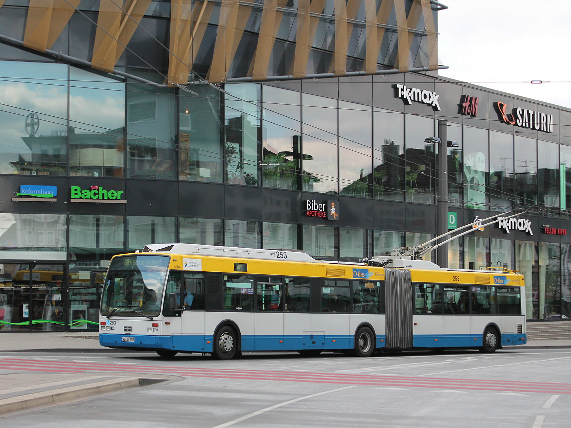 Solingen, Van Hool AG 300T № 253