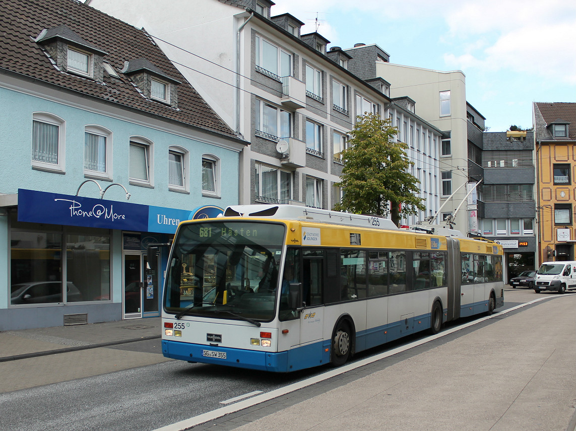Золинген, Van Hool AG 300T № 255