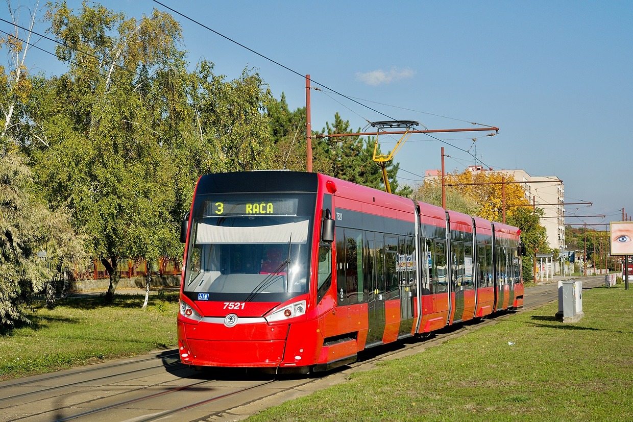 Братислава, Škoda 30T ForCity Plus № 7521