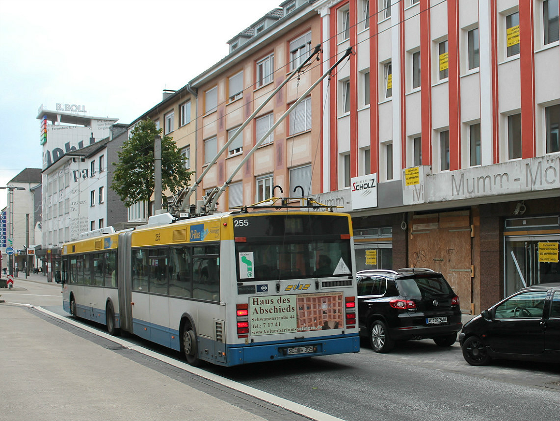 Золинген, Van Hool AG 300T № 255