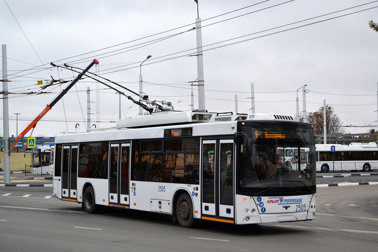 Крымский троллейбус, СВАРЗ-МАЗ-6275 № 2505