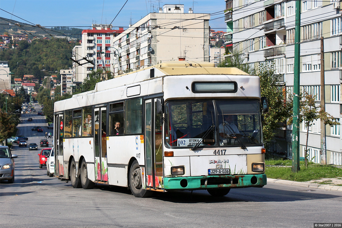 Сараево, MAN/Gräf & Stift 860 SL172HO № 4417