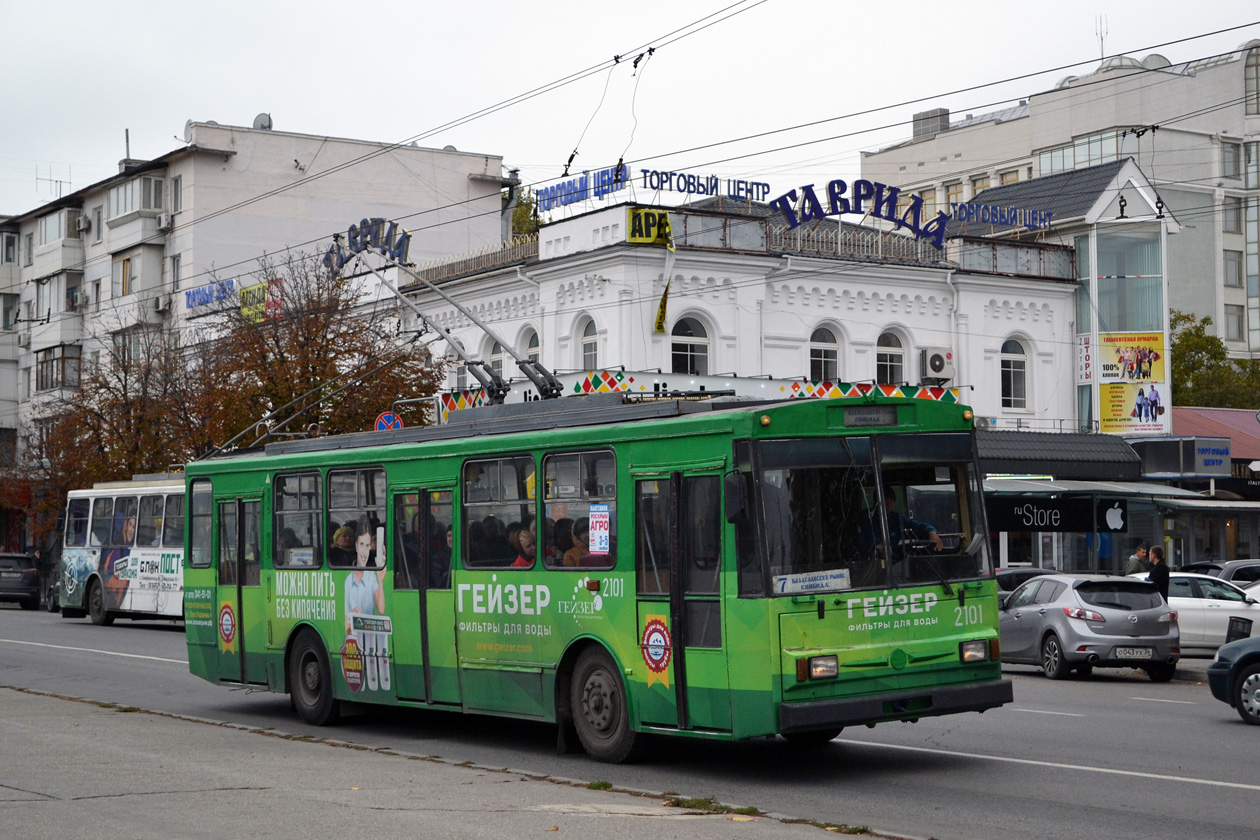 Крымский троллейбус, Škoda 14Tr89/6 № 2101