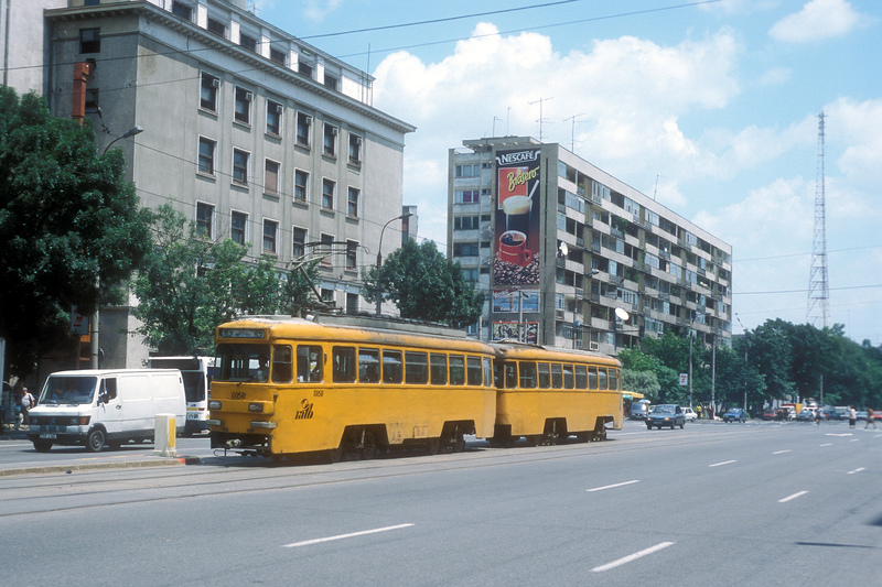 Бухарест - Илфов, ITB EP/V3A моторный № 6058; Бухарест - Илфов, ITB EP/V3A прицепной № 6258